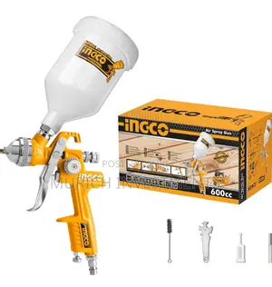 INGCO Painter Spray Gun,600 Cc Capacity, 3.5 Bar,M