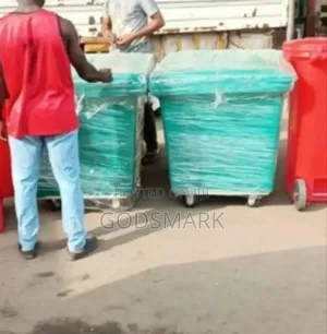 1100 Litres Dustbin For Environmental Waste Management.