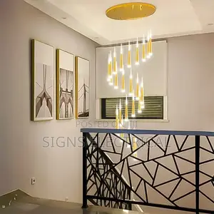 Stair Chandelier Led Attic Chandelier
