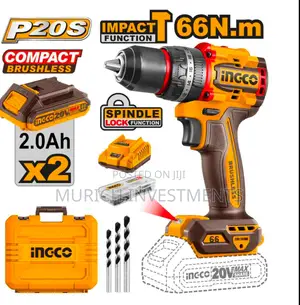 Compact Brushless Cordless Impact Drill 66nm