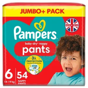 Pampers Pants Jumbo Size 6