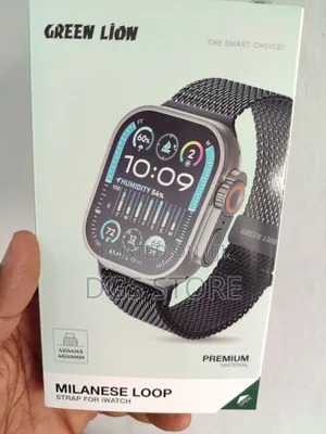 Green Lion Milanese Loop Strap For Apple Watch All Size