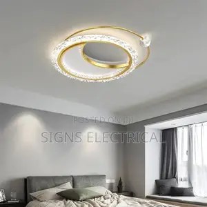 Modern Minimalist Acrylic Round LED Ceiling Lamp