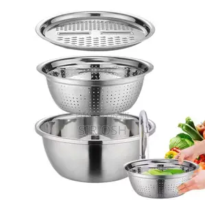 3in1 Multifunctional Kitchen Grater With Stainless Steel