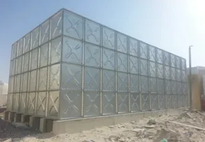 Sectional Bolted,Hot Deep Galvanized Pressed Steel Tank Xpat