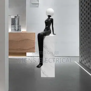 Abstract Long-Legged Figure Sculpture F