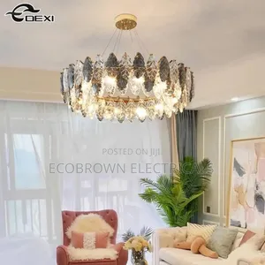 Crystal Glass Chandelier Light