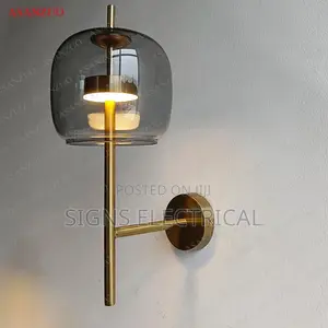 Led Creative Glass Wall Lamps