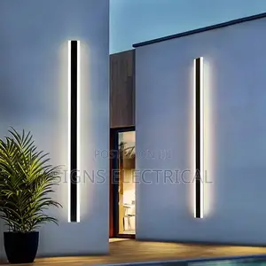 Modern Waterproof Outdoor Long Strip LED Wall Lamp