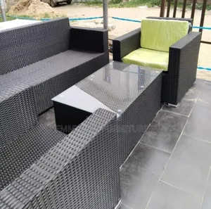 Garden Chairs With Table, Complete by 5 Seaters.
