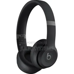 Beats Solo 4 Wireless on-Ear Headphones (Matte Black)