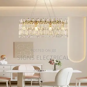 Elegant Luxury Crystal Pendant Light