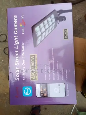 Solar Street Light With 360 Cctv Camera