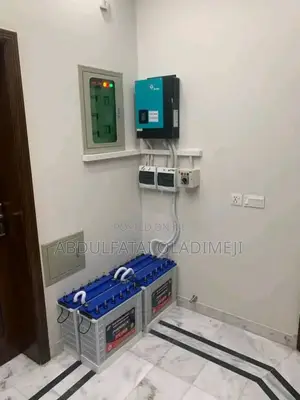 Solar Installation With Inverter, Batteries CHG/Controller