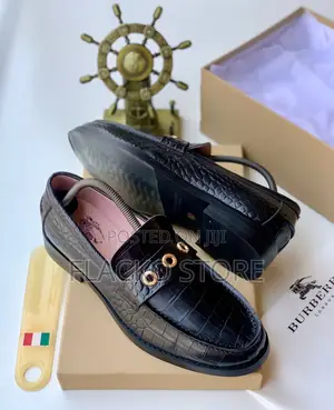 Original Burberry Loafers Shoes