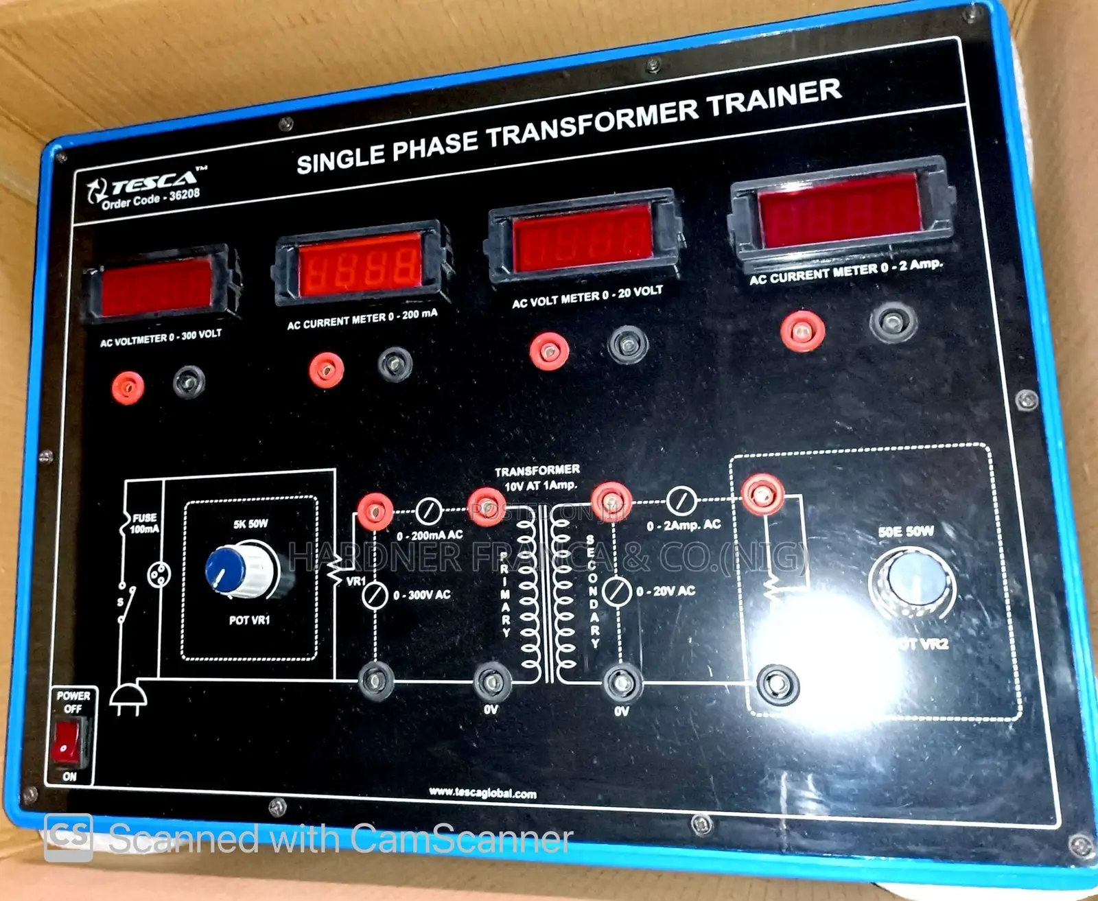Single Phase Transformer Trainer