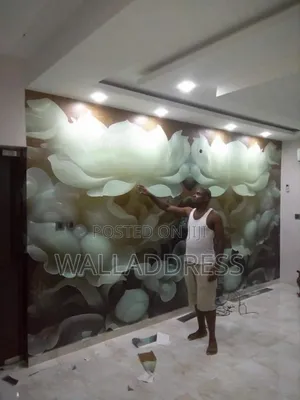 3D 8d 16d Wall Mural / Wallpaper/ Installation.