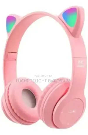 P47m Cat Ear Led Headset