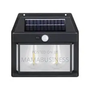 Double Solar Rechargeable Wall Security Sensor Bulbs