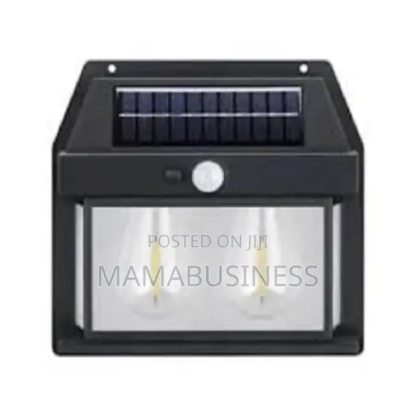 Double Solar Rechargeable Wall Security Sensor Bulbs