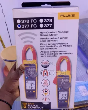 Fluke 377 FC Non-Contact Voitage True-RMS AC/DC Clamp Meter