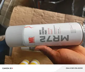 Mr Chemie NDT Material Mr72, White Contrast Paint