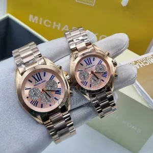 Michael Kors Chronograph Bradshaw Couple Wristwatch