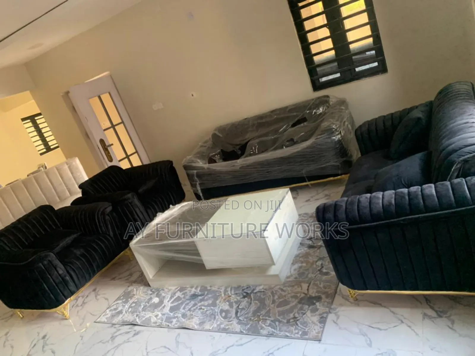 Quality 7 Sitters Sofas and a Center Table