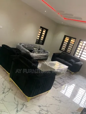 Quality 7 Sitters Sofas and a Center Table
