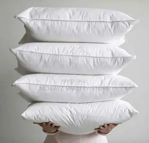 Jumbo Size Fibre Filled Pillows (4pcs)