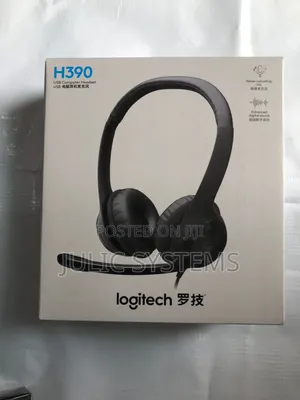 Logitech USB Computer Headset H390 (Black)