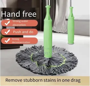 2in1 Dehydration, Self-Wringing Twist Mop for Floor Cleaning