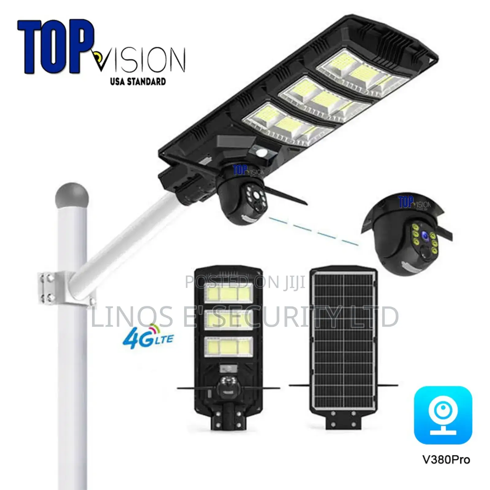Solar Light With 4g Camera