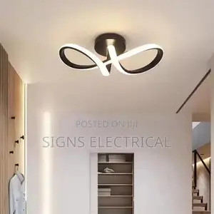 LED Ceiling Light 2 Rings Creative Design
