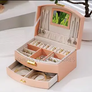 Luxury Gold Jewelry Box