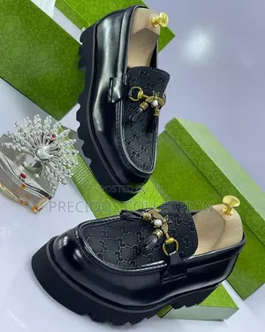 Men's Gucci Leather Chunky Sole Shoe