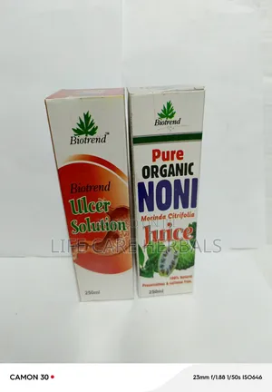 Ulcer Solution Pure Organic Noni Combo Pack Biotrend
