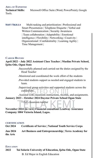 Administrative Assistant