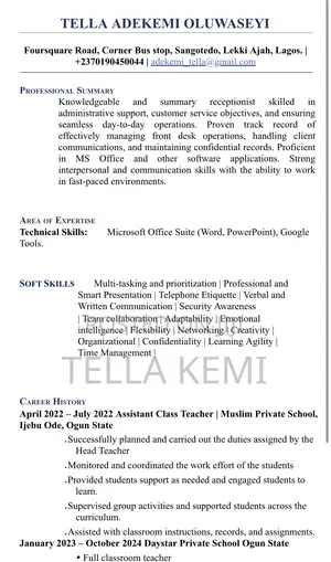 Administrative Assistant
