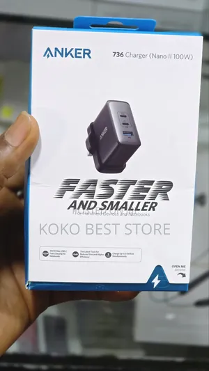 Anker 736 Charger Namo Ll 100W Faster 2 Type C, 1usb