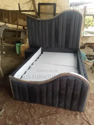 6ft X 4.5ft Bedframe (Gray Color)