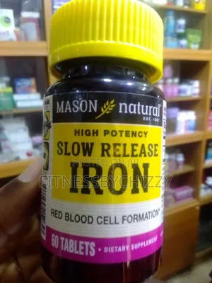 Mason Natural Iron X 60 Tablets Slow Release