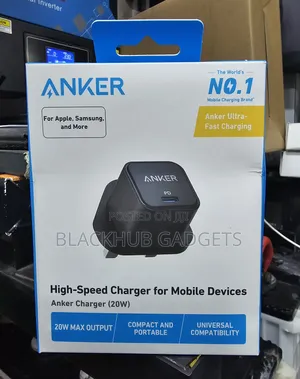Anker Charger 20w Fast Charger Head