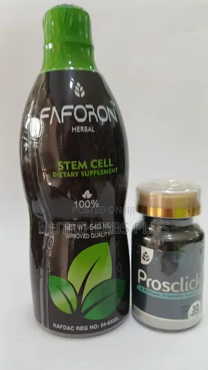 Faforon Drink and Prosclick: Natural Prostate Care for Men