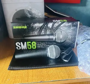 Original Shure Sm58 Wired Microphone
