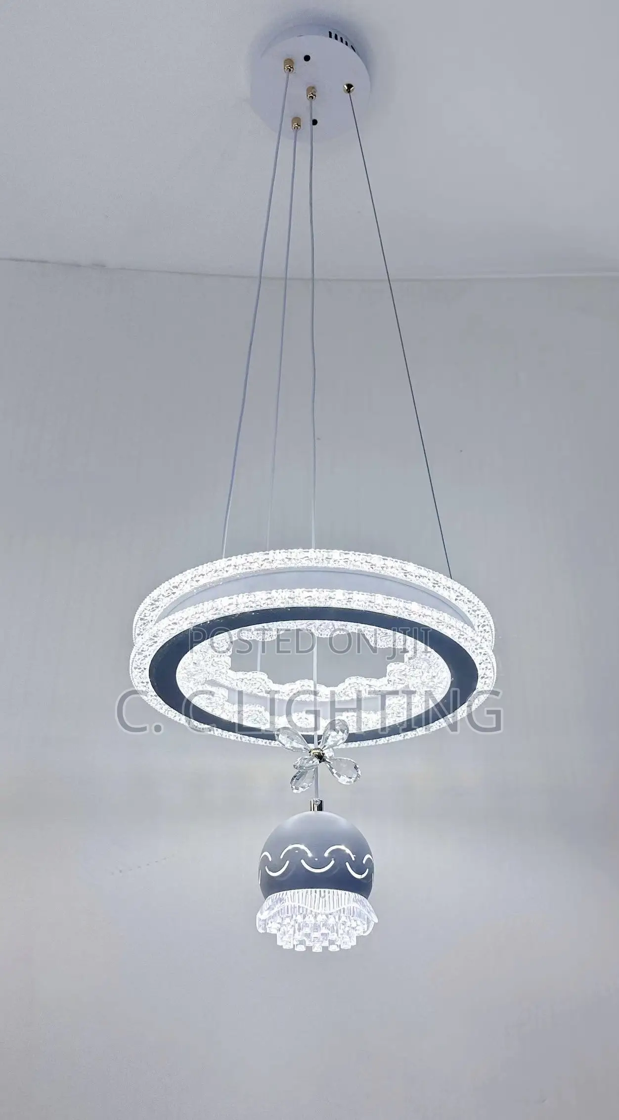 Led Drop Chandelier Light