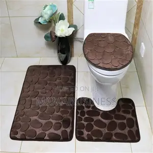 3 In1 Toilet Mat Available In Different Colours