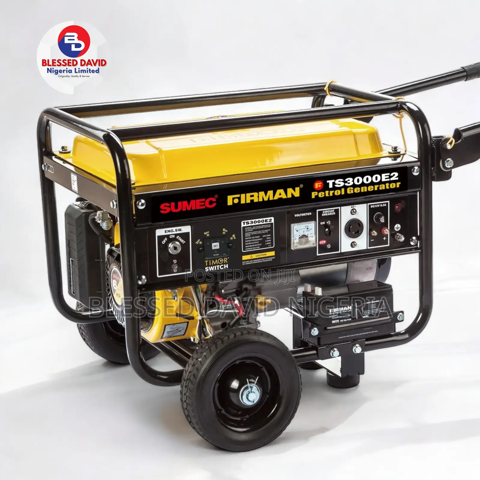 Sumec TS3000E2 3.2kva (2.5kw) Timer Key Start Generator