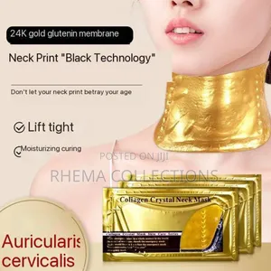  Gold Collagen Crystal Neck Mask