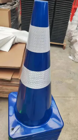 Blue Safety Cone